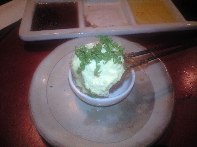 串八景 創作串揚げ 大阪一です。_a0194908_205574.jpg