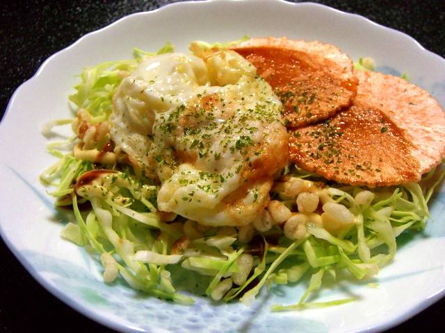 屋台の味をご馳走に!フライトエッグのたまごせんべい_f0201488_19282048.jpg