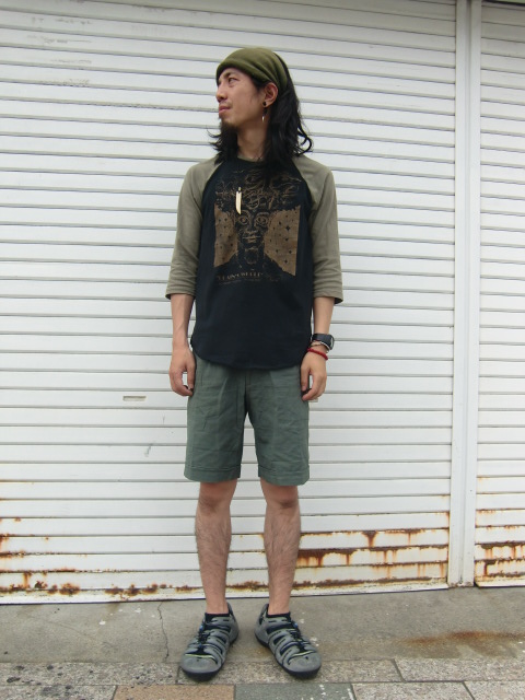Italian air force short pants and u.k.sailor shirts snap_f0226051_2140215.jpg