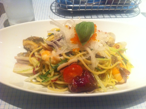 パステル 恵比寿店 デザート パスタ 縦横無尽
