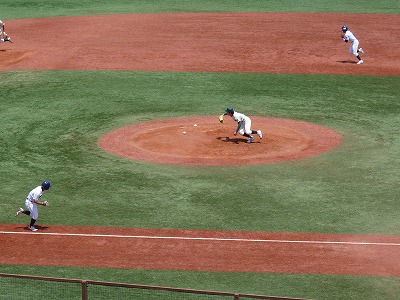 ６月６日　東都大学野球入替戦　専修大（２部最下位）対大正大（３部優勝）_b0166128_1417836.jpg