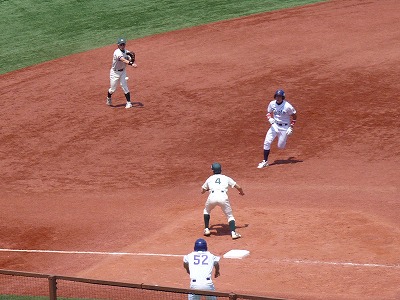 ６月６日　東都大学野球入替戦　専修大（２部最下位）対大正大（３部優勝）_b0166128_1423615.jpg