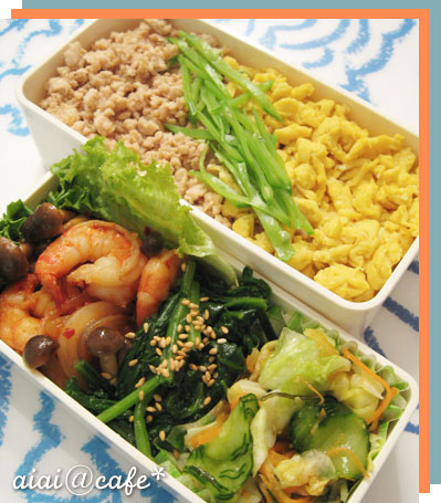 3色そぼろ弁当_a0056451_2024523.jpg