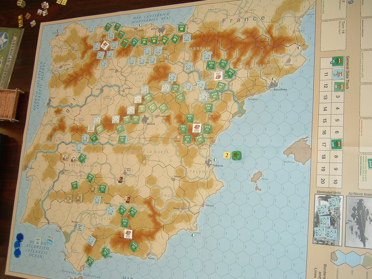 第7回Y〈横須賀〉SGA分科会にて　GMT The Spanish Civil War　その1_b0173672_2182347.jpg