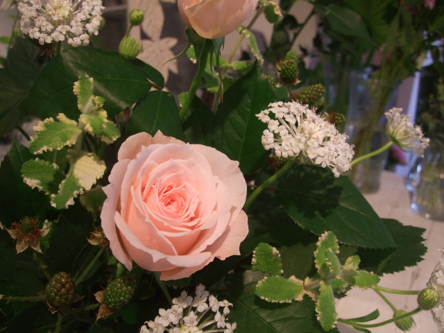 オークリーフ花の教室(バラを使ってレッスン)_f0049672_1754835.jpg
