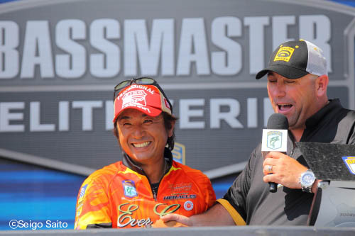 Bassmaster Elite Series #7 Arkansas River 2日目_a0097491_9035.jpg