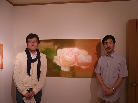 鎌倉のギャラリーで画家 米満さんと再会（記：相原幸雄）_a0195310_1627994.jpg