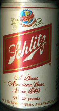 Schlitz American Beer : 麦酒缶蒐集