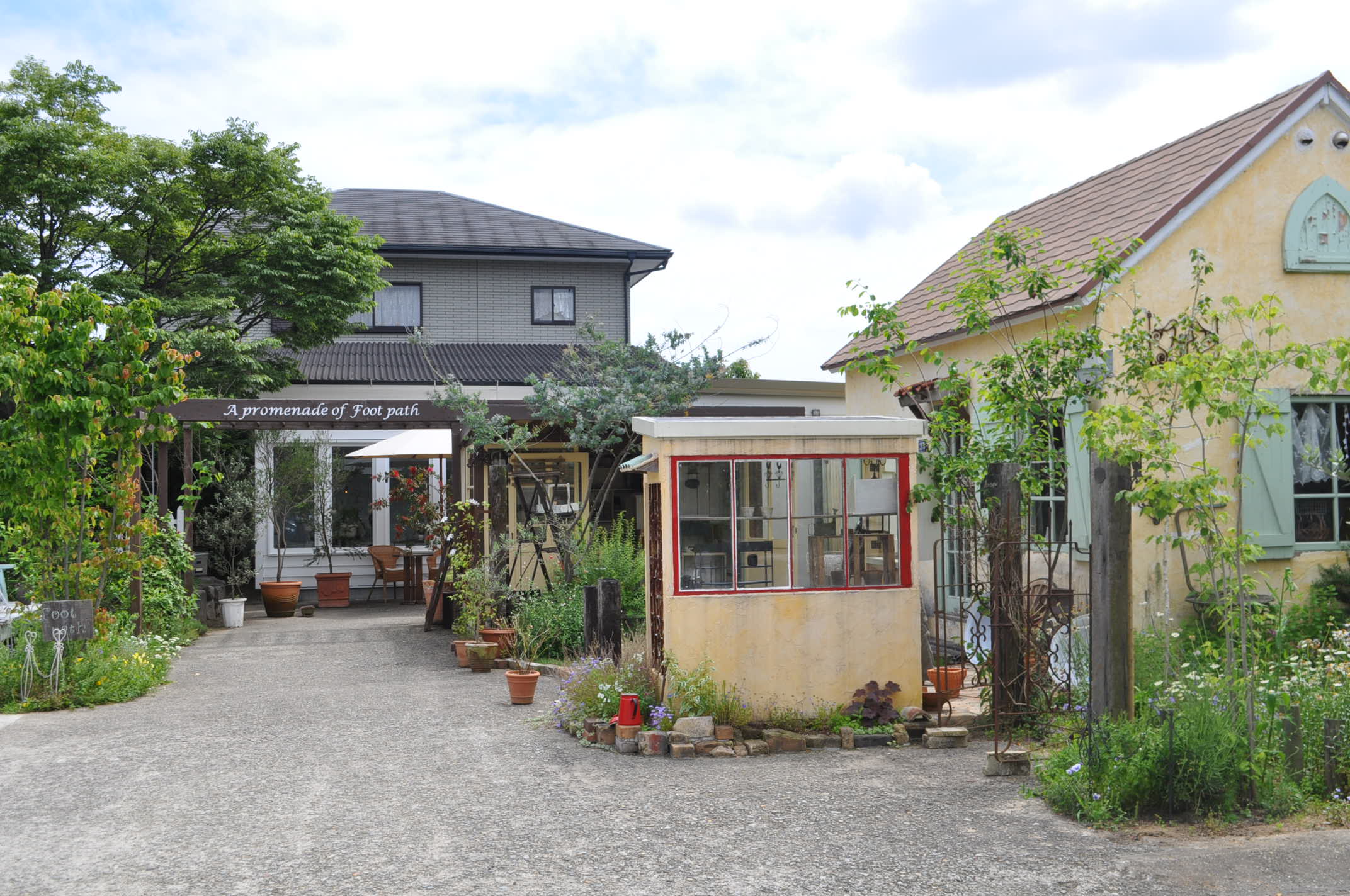 陶芸教室のはずが・・・フットパス　cafe♪_b0110035_17441810.jpg