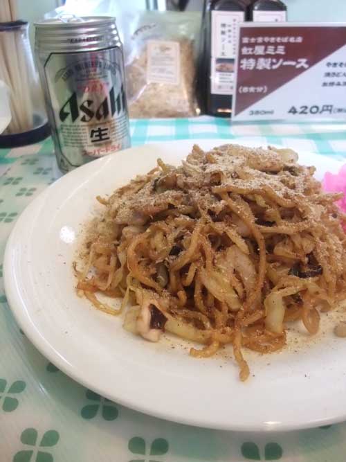 【静岡呑んだくれツアー その① 富士宮焼きそば 「虹屋ミミ」（富士宮市）編】_a0005436_1349073.jpg