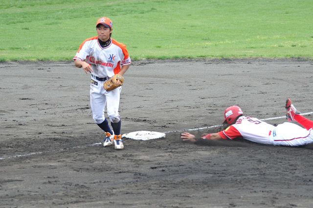 ６．１２ ｉｎ 上田県営野球場　対新潟アルビレックスＢＣ_c0197772_20301610.jpg