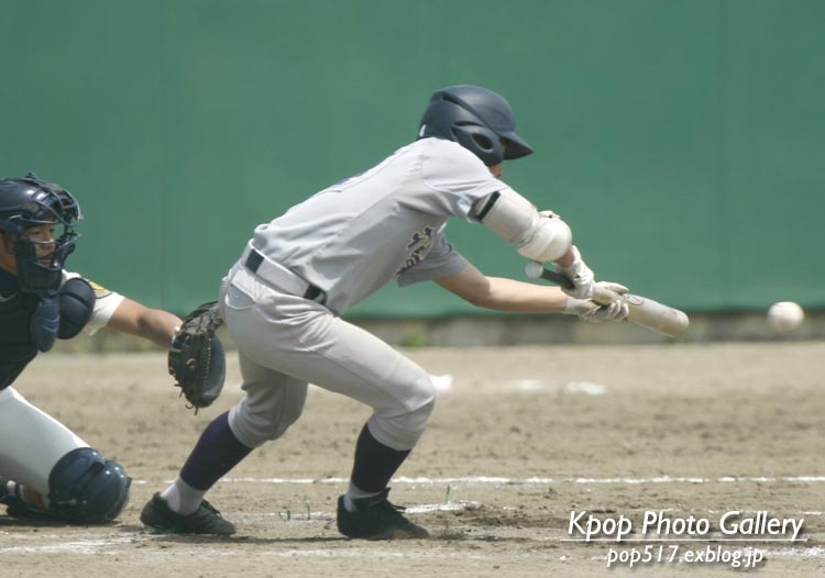 第58回春季高校野球岩手県大会〈1回戦〉盛大附vs花巻東_a0200578_7472248.jpg