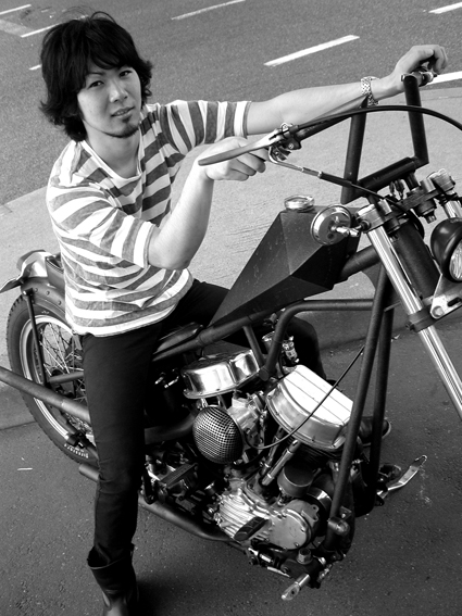 貞方 良祐 & 1949PAN CHOPPER(2011 0521)_f0203027_9303582.jpg