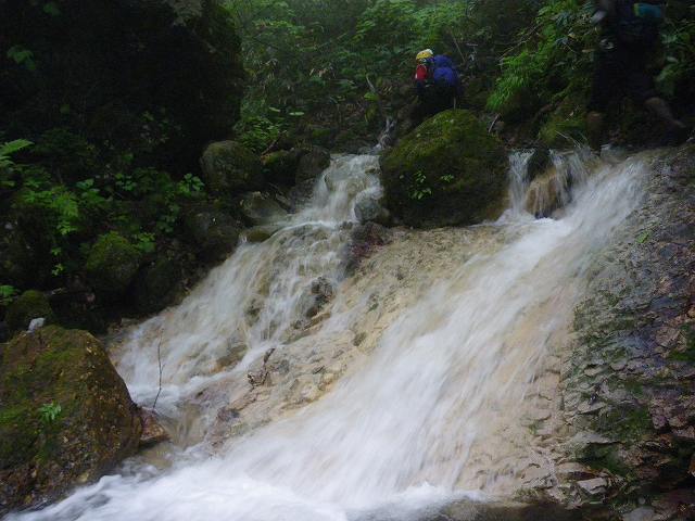 空沼　湯ノ沢遡行～万計山荘～夏道下山_b0078177_2033150.jpg