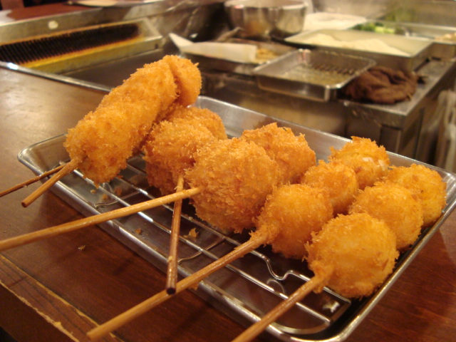 中目黒「大阪串かつ 二代目 殿金」へ行く。_f0232060_0343113.jpg