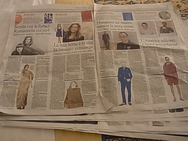 What a fantastic article on CORRIERE DELLA SERA!!!!!!_c0082801_6175643.jpg