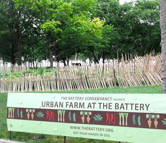 ニューヨークの公園にミニ農園登場!? Urban Farm at Battery Park_b0007805_19372428.jpg