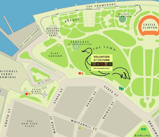 ニューヨークの公園にミニ農園登場!? Urban Farm at Battery Park_b0007805_19383983.jpg