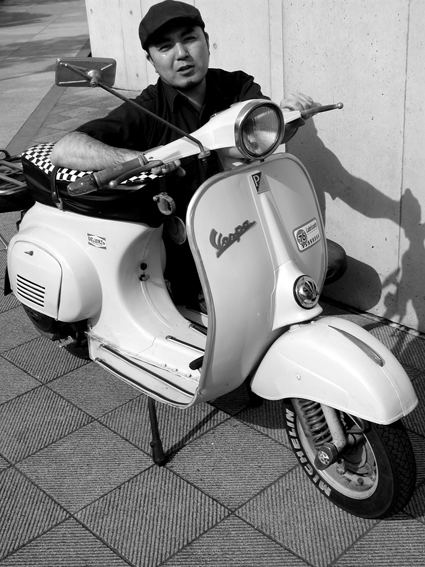 柴崎 琢自 & Vespa 125 Primavera ET3(2011 0604)_f0203027_19295150.jpg