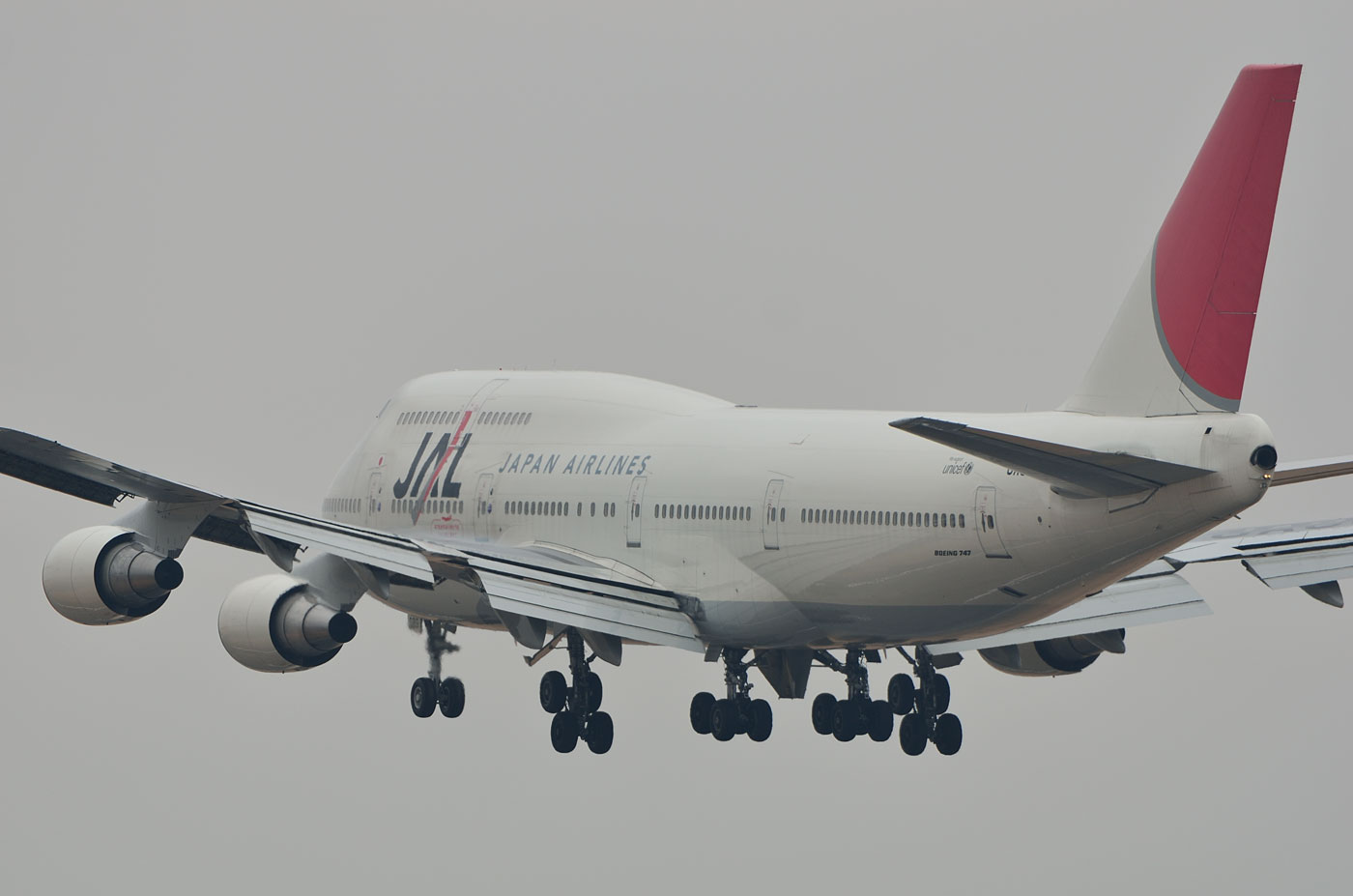 JAL B747-400国際線最終便・成田着陸【JA8089】 : SKY LOUNGE JAL B747-400国際線最終便・成田着陸【JA8089】 : SKY LOUNGE