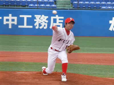 九州共立大対富士大　６月１０日　全日本大学野球選手権_b0166128_15355371.jpg