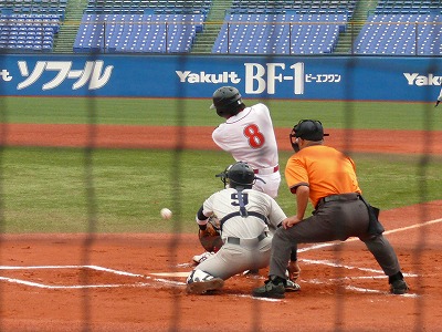 九州共立大対富士大　６月１０日　全日本大学野球選手権_b0166128_15401697.jpg