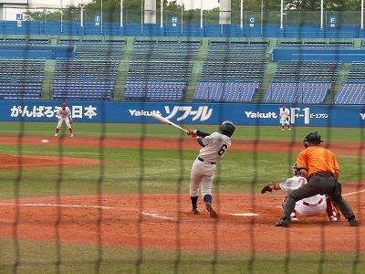 九州共立大対富士大　６月１０日　全日本大学野球選手権_b0166128_16234763.jpg