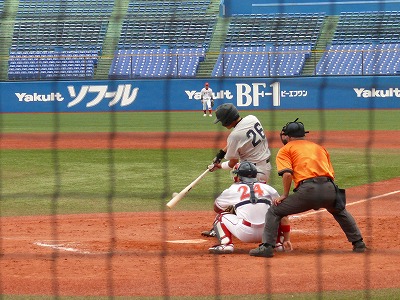 九州共立大対富士大　６月１０日　全日本大学野球選手権_b0166128_1623992.jpg