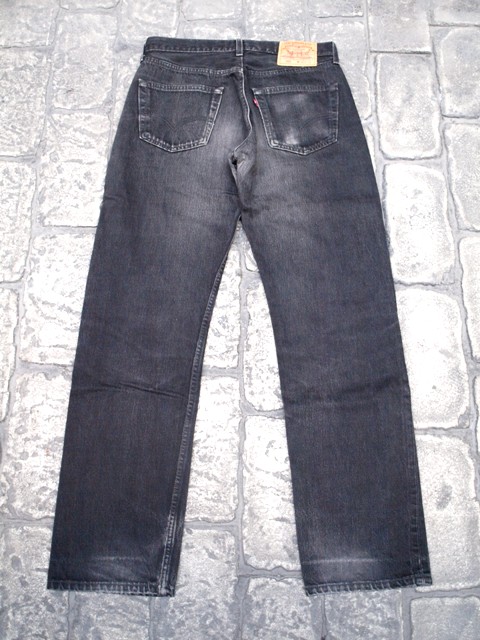 \"Levi\'s\" 501 BLACK DENIM PANTS  PRICE 4800＋TAX each-_c0177238_15375468.jpg