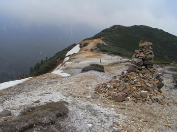 南八ヶ岳　硫黄岳から北沢を通って帰るんです　その３_f0202271_23315851.jpg