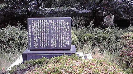 井原西鶴の文学碑 _b0118987_2116954.jpg