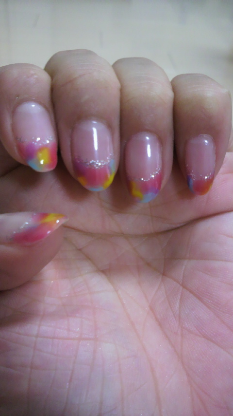 【講師斉藤】my nail_e0166340_213958.jpg