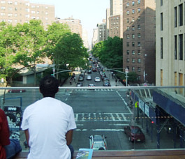 ニューヨークの空中公園ハイライン、第二区間にも展望台 26th Street Viewing Spur_b0007805_20325478.jpg