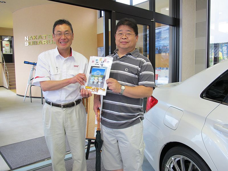 待ちに待った新型レガシィとお客様感謝ディ_f0076731_21264194.jpg