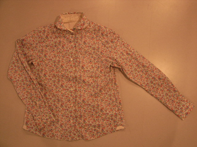 \"TheThreeRobbers ROUND COLLAR SHIRT FLOWER/ORDER\"ってこんなこと。_c0140560_11394034.jpg
