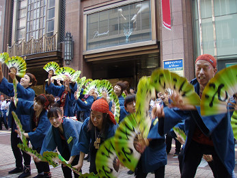 元気発信！ともに前へ　仙台すずめ踊り（2日目）_b0074601_23572055.jpg