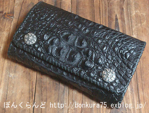 Van Amburg Leathers　Alligator Large Biker Wallet_b0080809_10283180.jpg