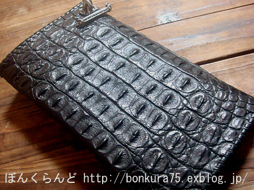 Van Amburg Leathers　Alligator Large Biker Wallet_b0080809_10443231.jpg