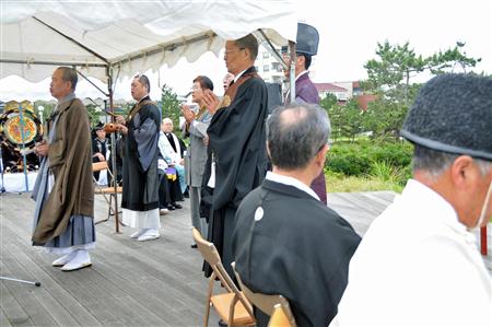 宗派超え祈り…旭で東日本大震災合同慰霊祭_f0206452_22263694.jpg