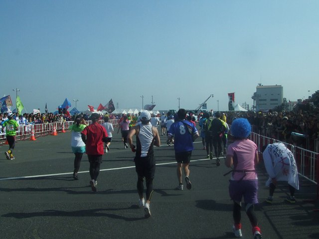 東京マラソン2011 ゴールへ_a0015766_0104680.jpg