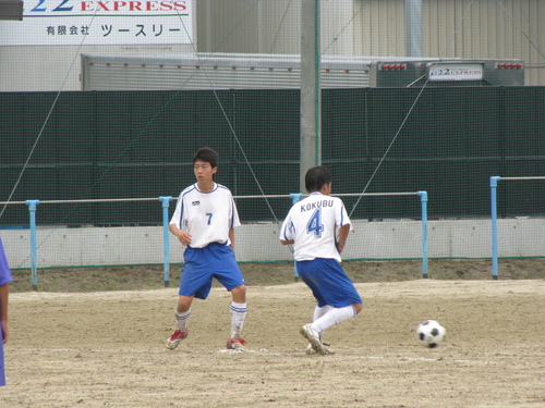 大阪府中学校サッカー選手権大会 中河内予選 柏原市サッカープロジェクト