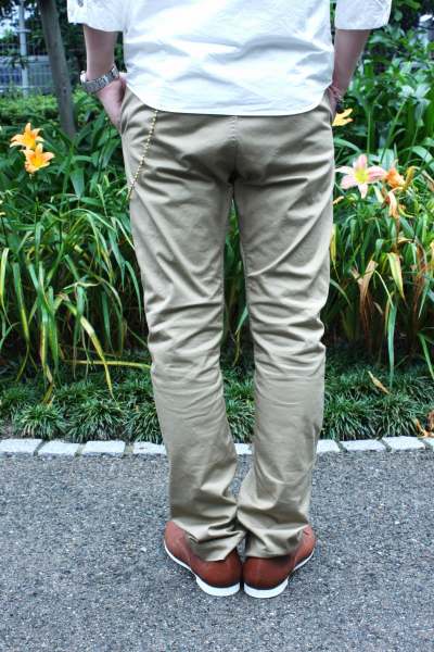 FRONT SARROUEL NARROW　CHINO PANTS_f0212574_2424342.jpg