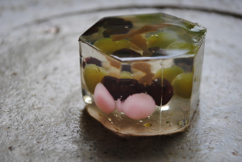 透明なお菓子 糸巻きパレットガーデン 透明なお菓子 糸巻きパレットガーデン