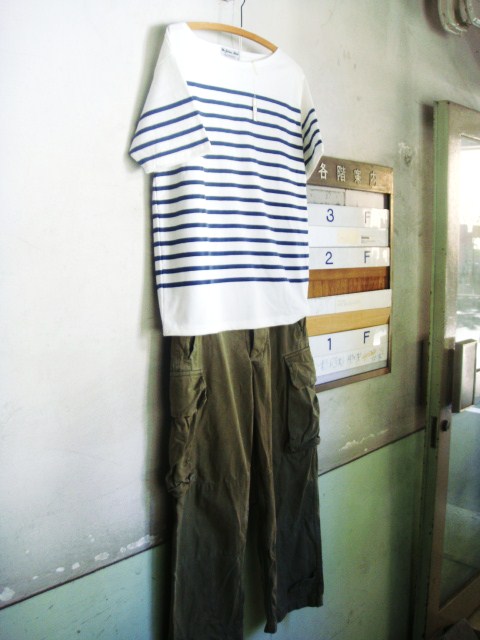 M-47 CARGO PANTS & BORDER　T-shirt_c0172392_15552716.jpg