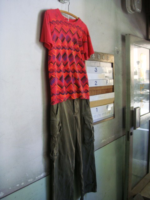 M-47 CARGO PANTS & BORDER　T-shirt_c0172392_15555511.jpg