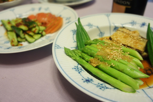 おうち中華。麻婆豆腐と海鮮の塩炒め…_f0165495_19542769.jpg