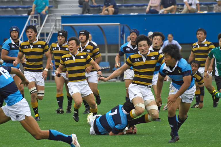 ラグビー　関東学院大学対慶応義塾大学（６月２７日）_c0057265_3364445.jpg