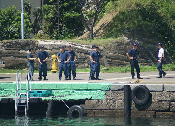 吾妻島消防団の皆様 Powered By Mine Sweepers Backstage 1shot Blog