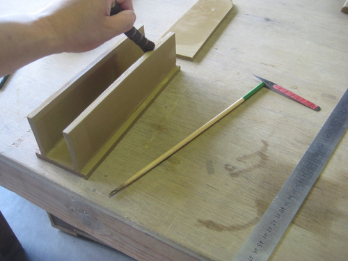 タタラで花器を作り込み。_d0195183_1481185.jpg