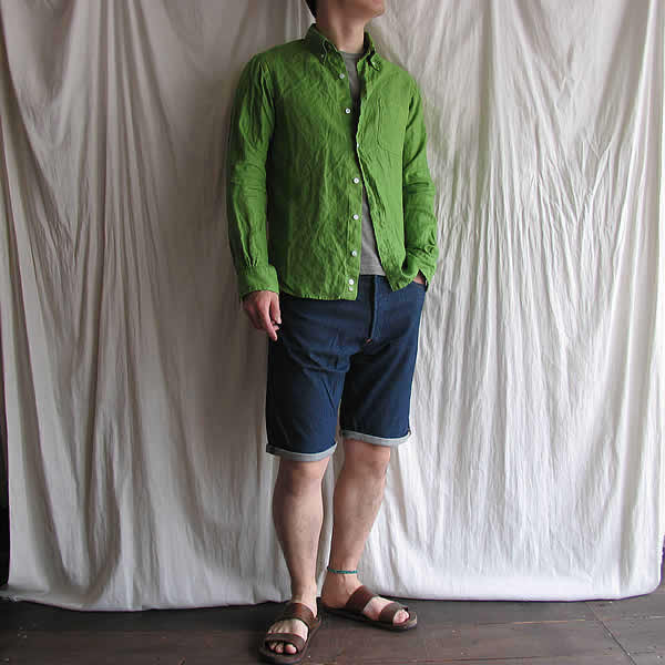 HAVERSACK (ハバーサック)　『knit denim shorts』_c0181543_18273971.jpg